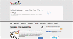 Desktop Screenshot of classiblogger.com